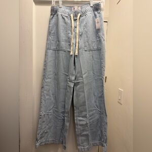 Mid Rise Easy Baggy Jeans